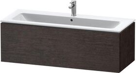 Duravit Waschtischunterbau L-CUBE 1220x481mm 1 Ausz. we hgl La ES NB mitte