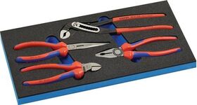 Werkzeugmodul 4-tlg.1/3-Modul Zangensatz KNIPEX