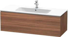 Duravit Waschtischunterbau L-CUBE 1220x481x400mm flannel grey hochglanz