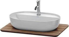 Duravit Massivholzkonsole LUV 25x688x475mm nussbaum massiv