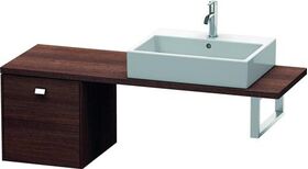 Duravit Konsolenunterschrank BRIOSO Gri chrom 442x420x480mm kastanie dunkel