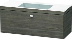 Duravit Waschtischunterbau BRIOSO 502x1200x480mm m WT Vero Air G. chr o HL