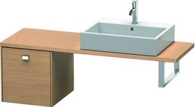 Duravit Konsolenunterschrank BRIOSO Gri chr 442x420x480mm europäische eiche