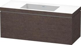 Duravit Waschtischunterbau L-CUBE m WT Vero Air 500x1200x480mm o HL Ei du