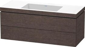 Duravit Waschtischunterbau L-CUBE m WT Vero Air 500x1200x480mm o HL Ei du