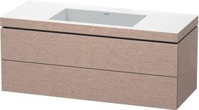 Duravit Waschtischunterbau L-CUBE m WT Vero Air 500x1200x480mm o HL Ei ka