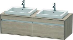 Duravit Waschtischunterbau KETHO 550x1400x426mm pine silver