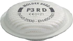 Partikelfilter 808001 EN 143:2000+A1:2006 P3 R D f.Ser.8000 MOLDEX - VPE: 8