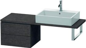 Duravit Konsolenunterschrank L-CUBE 400x520x477mm eiche dunkel gebürstet