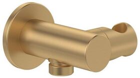 V&B Handbrausehalter UNIVERSAL SHOWERS 66x86x56mm, rund brushed gold