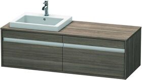 Duravit Waschtischunterbau KETHO 550x1400x426mm WT links pine terra