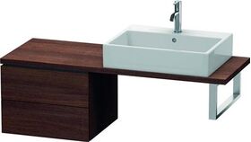 Duravit Konsolenunterschrank L-CUBE 400x520x477mm kastanie dunkel