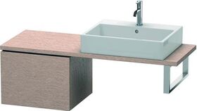 Duravit Konsolenunterschrank L-CUBE 400x520x477mm eiche kaschmir