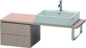 Duravit Konsolenunterschrank L-CUBE 400x520x477mm eiche kaschmir