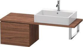 Duravit Konsolenunterschrank L-CUBE 400x520x477mm nussbaum dunkel