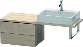 Duravit Konsolenunterschrank L-CUBE 400x620x477mm pine silver