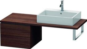 Duravit Konsolenunterschrank L-CUBE 400x520x547mm kastanie dunkel