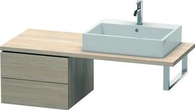 Duravit Konsolenunterschrank L-CUBE 400x520x547mm pine silver