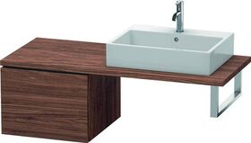 Duravit Konsolenunterschrank L-CUBE 400x520x547mm nussbaum dunkel