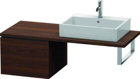 Duravit Konsolenunterschrank L-CUBE 400x520x547mm nussbaum gebürstet