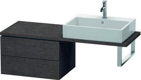 Duravit Konsolenunterschrank L-CUBE 400x620x477mm eiche dunkel gebürstet