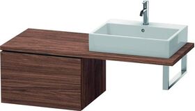 Duravit Konsolenunterschrank L-CUBE 400x620x547mm nussbaum dunkel