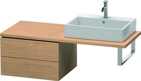 Duravit Konsolenunterschrank L-CUBE 400x620x547mm europäische eiche