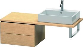 Duravit Konsolenunterschrank L-CUBE 400x620x547mm eiche gebürstet