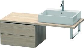 Duravit Konsolenunterschrank L-CUBE 400x620x547mm pine silver