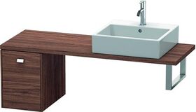 Duravit Konsolenunterschrank BRIOSO Gri chrom 442x320x480mm nussbaum dunkel