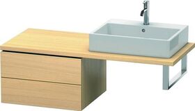 Duravit Konsolenunterschrank L-CUBE 400x620x547mm mediterrane eiche