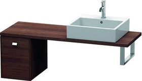 Duravit Konsolenunterschrank BRIOSO Gri chrom 442x320x480mm kastanie dunkel