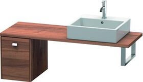 Duravit Konsolenunterschrank BRIOSO Griff chrom 442x320x480mm nussbaum natur