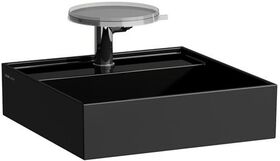 Laufen Handwaschbecken KARTELL 460x460mm o ÜL 3 HL-Ausf. schwarz