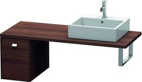 Duravit Konsolenunterschrank BRIOSO Gri chrom 442x320x550mm kastanie dunkel