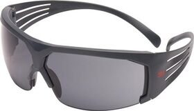 Schutzbrille SecureFit™-SF600 EN 166 Bügel grau,Scheibe grau PC 3M