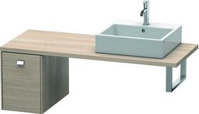 Duravit Konsolenunterschrank BRIOSO Griff chrom 442x320x550mm pine silver