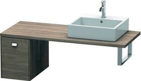 Duravit Konsolenunterschrank BRIOSO Griff chrom 442x320x550mm pine terra