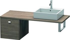 Duravit Konsolenunterschrank BRIOSO Griff chrom 442x420x550mm pine terra