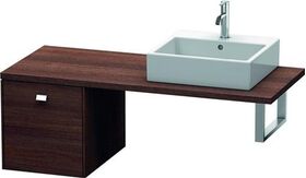 Duravit Konsolenunterschrank BRIOSO Gri chrom 442x420x550mm kastanie dunkel