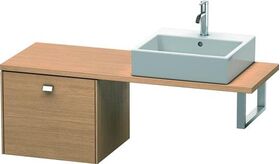 Duravit Konsolenunterschrank BRIOSO Gri chr 442x520x480mm europäische eiche