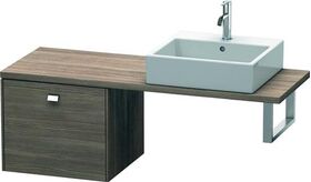 Duravit Konsolenunterschrank BRIOSO Griff chrom 442x520x480mm pine terra