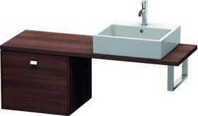 Duravit Konsolenunterschrank BRIOSO Gri chrom 442x520x480mm kastanie dunkel