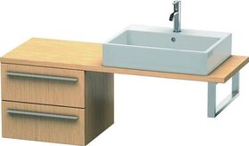 Duravit Konsolenunterschrank X-LARGE 440x500x478mm eiche gebürstet