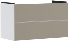 HG Waschtischunterschrank Xevolos E 980x555x475mm Ko mweiß Fr bro Struktur