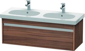 Duravit Waschtischunterbau KETHO 455x1150x410mm nussbaum natur