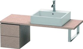 Duravit Konsolenunterschrank L-CUBE 400x320x477mm eiche kaschmir