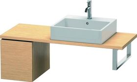 Duravit Konsolenunterschrank L-CUBE 400x320x477mm eiche gebürstet