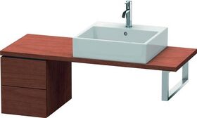 Duravit Konsolenunterschrank L-CUBE 400x320x477mm amerikanisch nussbaum