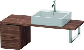 Duravit Konsolenunterschrank L-CUBE 400x320x477mm nussbaum dunkel